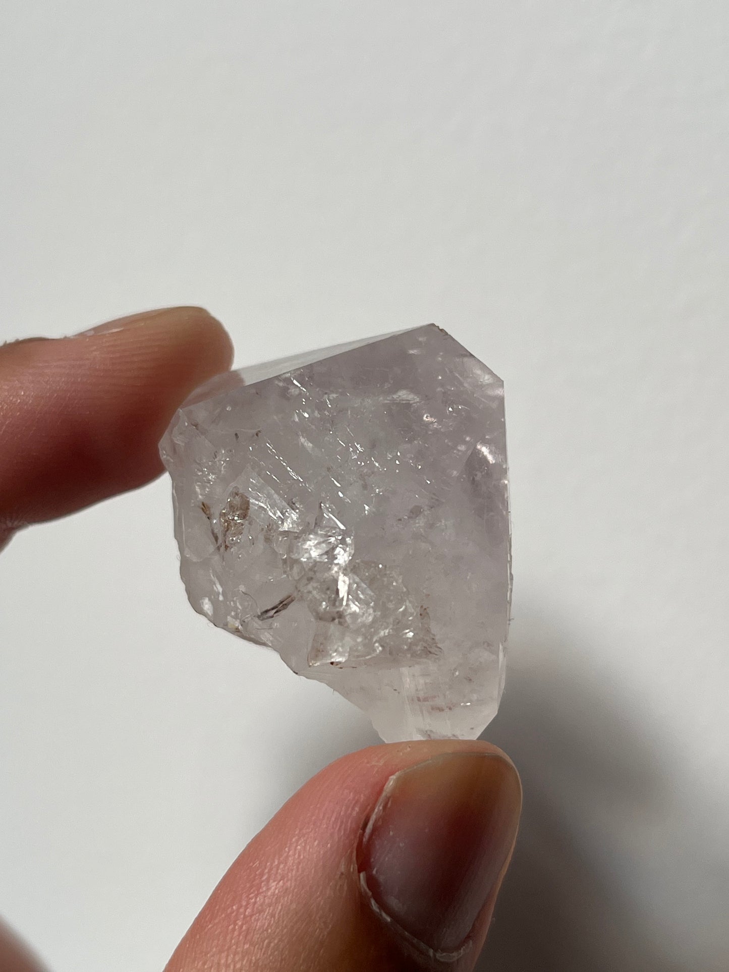 Old Stock Anhui Clear Quartz Specimen O