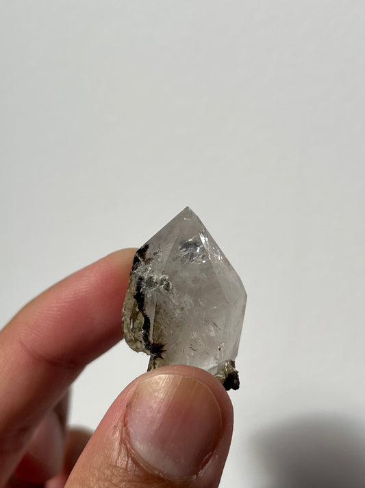 Old Stock Anhui Garden Hematite Included Quartz Specimen P