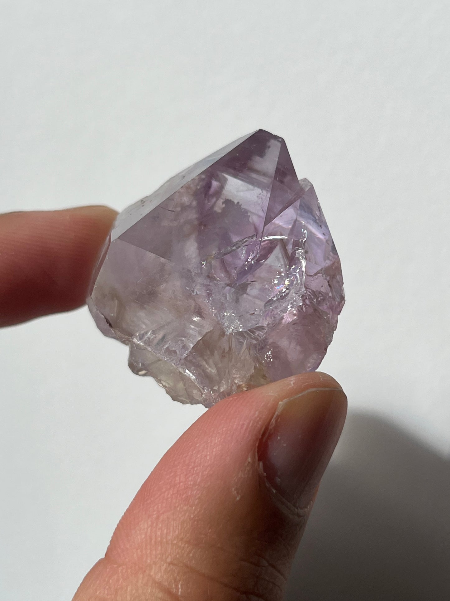 Old Stock Anhui Glassy Amethyst Specimen J