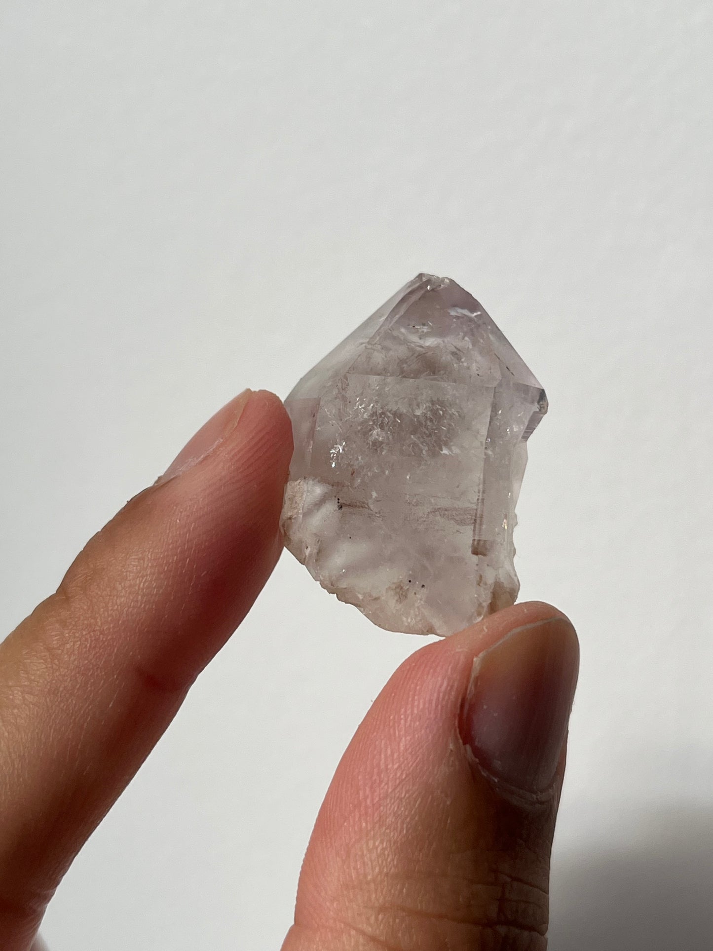 Old Stock Anhui Garden Smokey Phantom Quartz Specimen Q