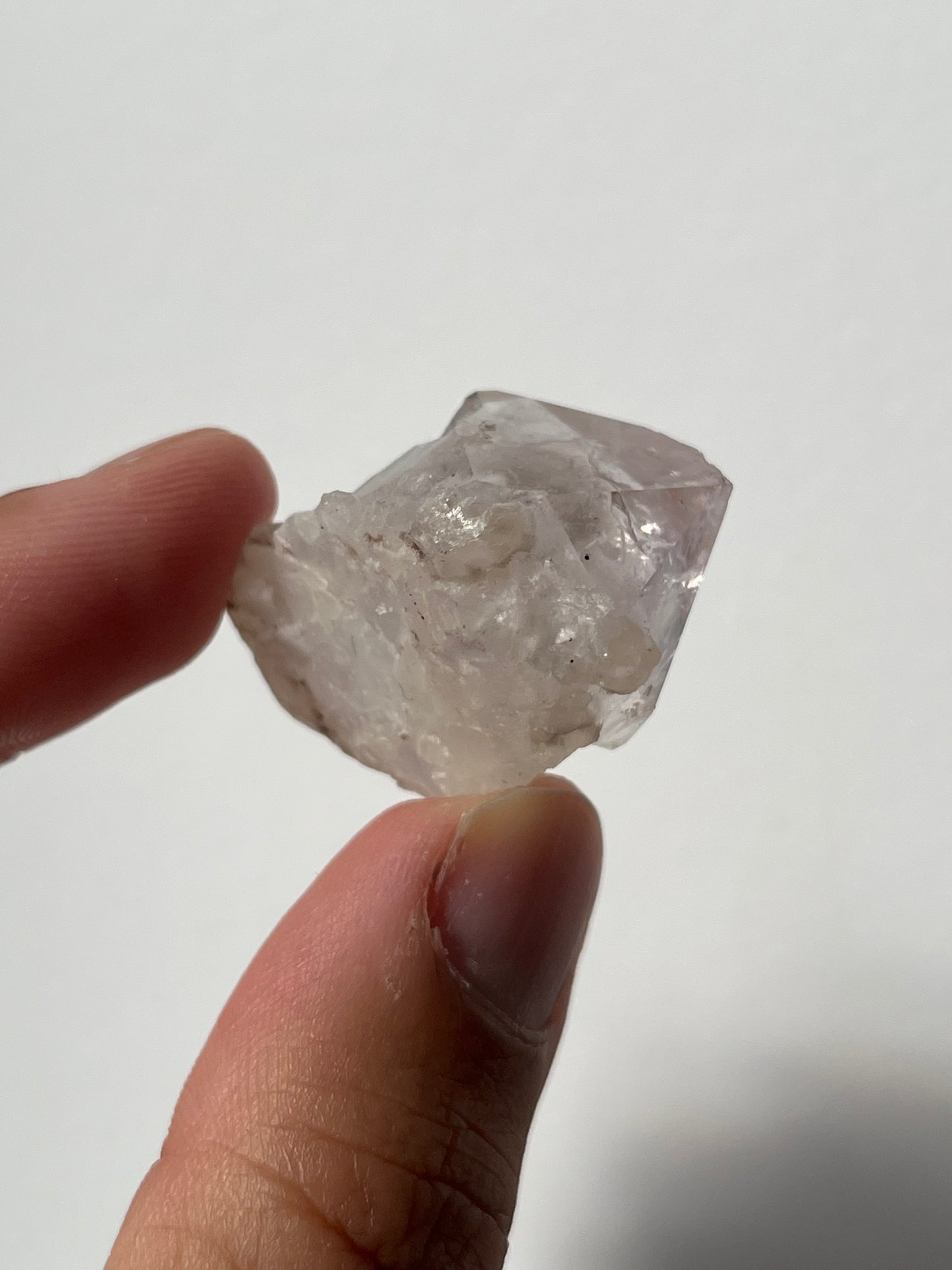 Old Stock Anhui Garden Smokey Phantom Quartz Specimen Q