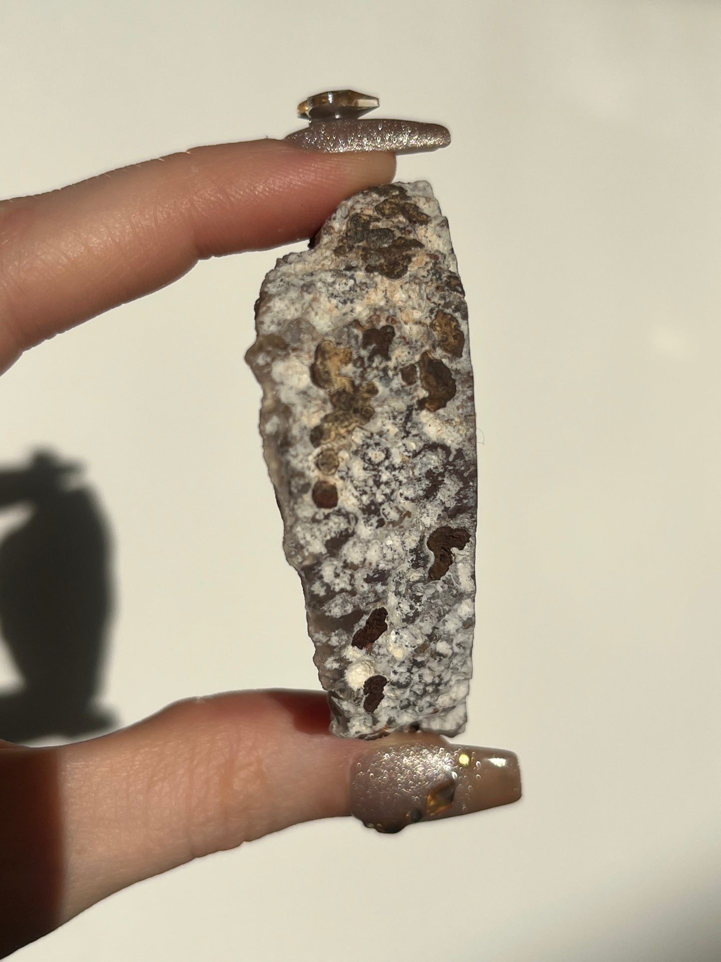 ‘Atlas’ Orange Laguna Agate with Quartz Geode