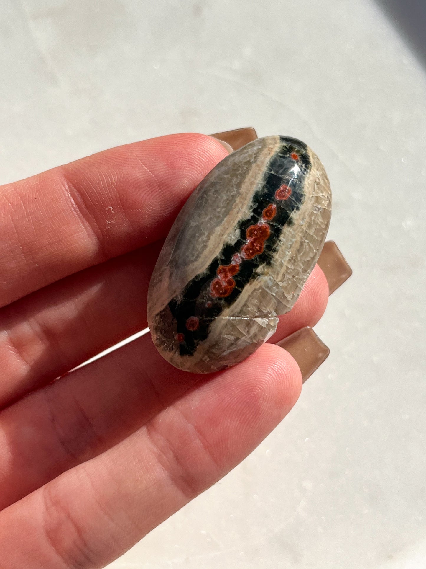 Orbicular Jasper Shiva