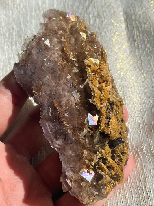 Iridescent Fluorite Specimen A