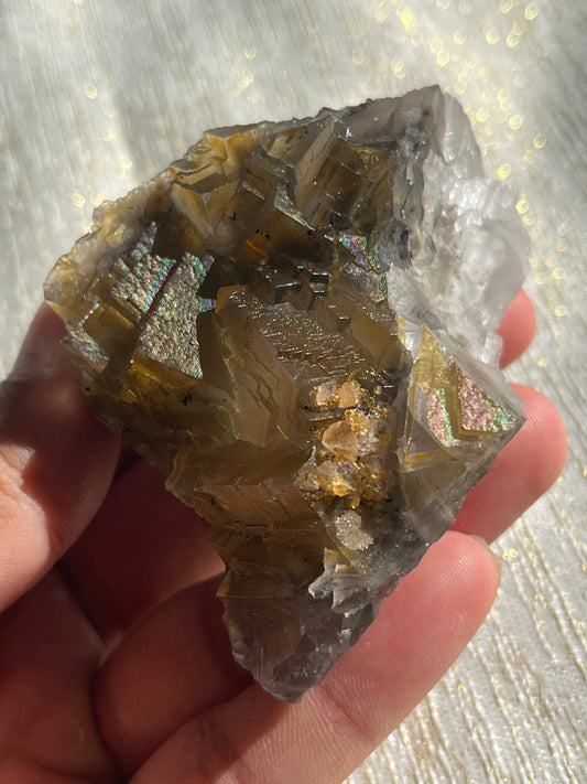 Iridescent Fluorite Specimen F