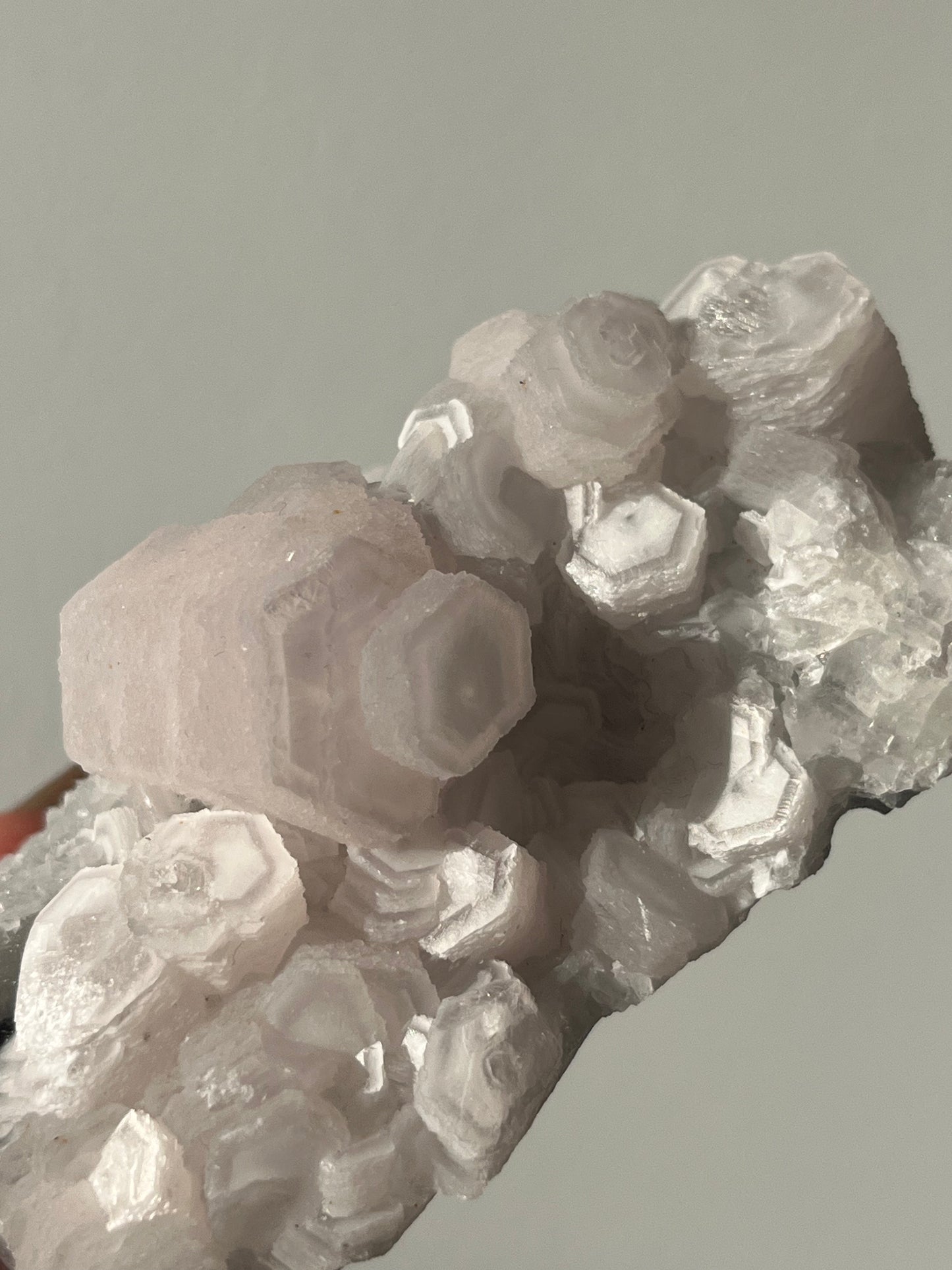Pink Coin Calcite Specimen A