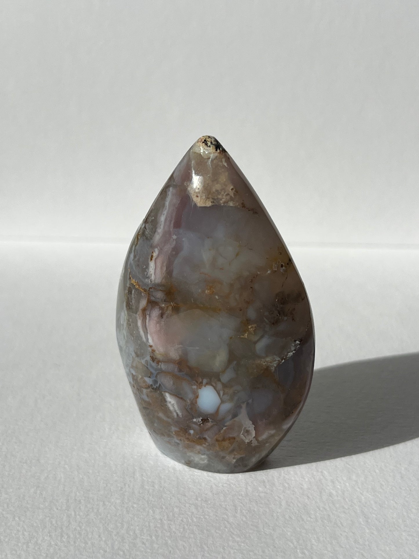 Pink Nebula Agate Flame