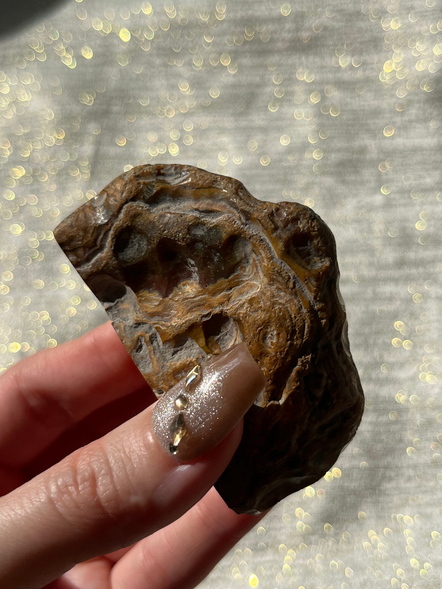 “Roseblush Stratum” Pink West Indonesian Agate Pair A