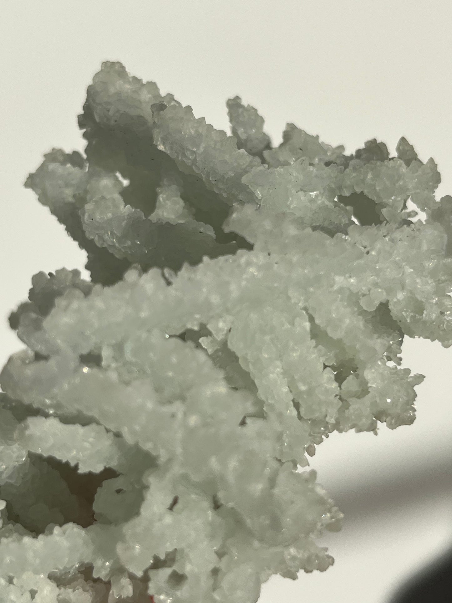 Prehnite on Laumontite Specimen