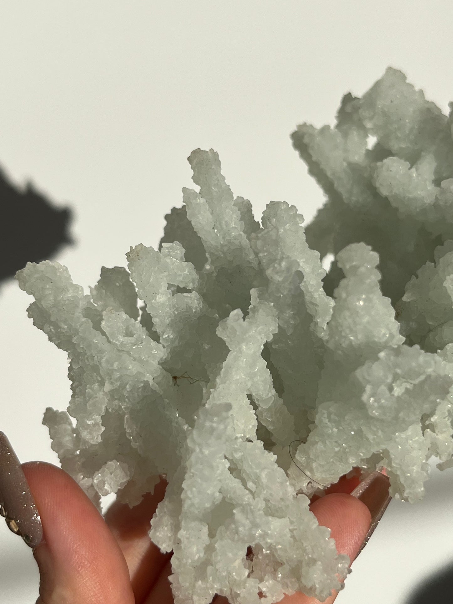 Prehnite on Laumontite Specimen