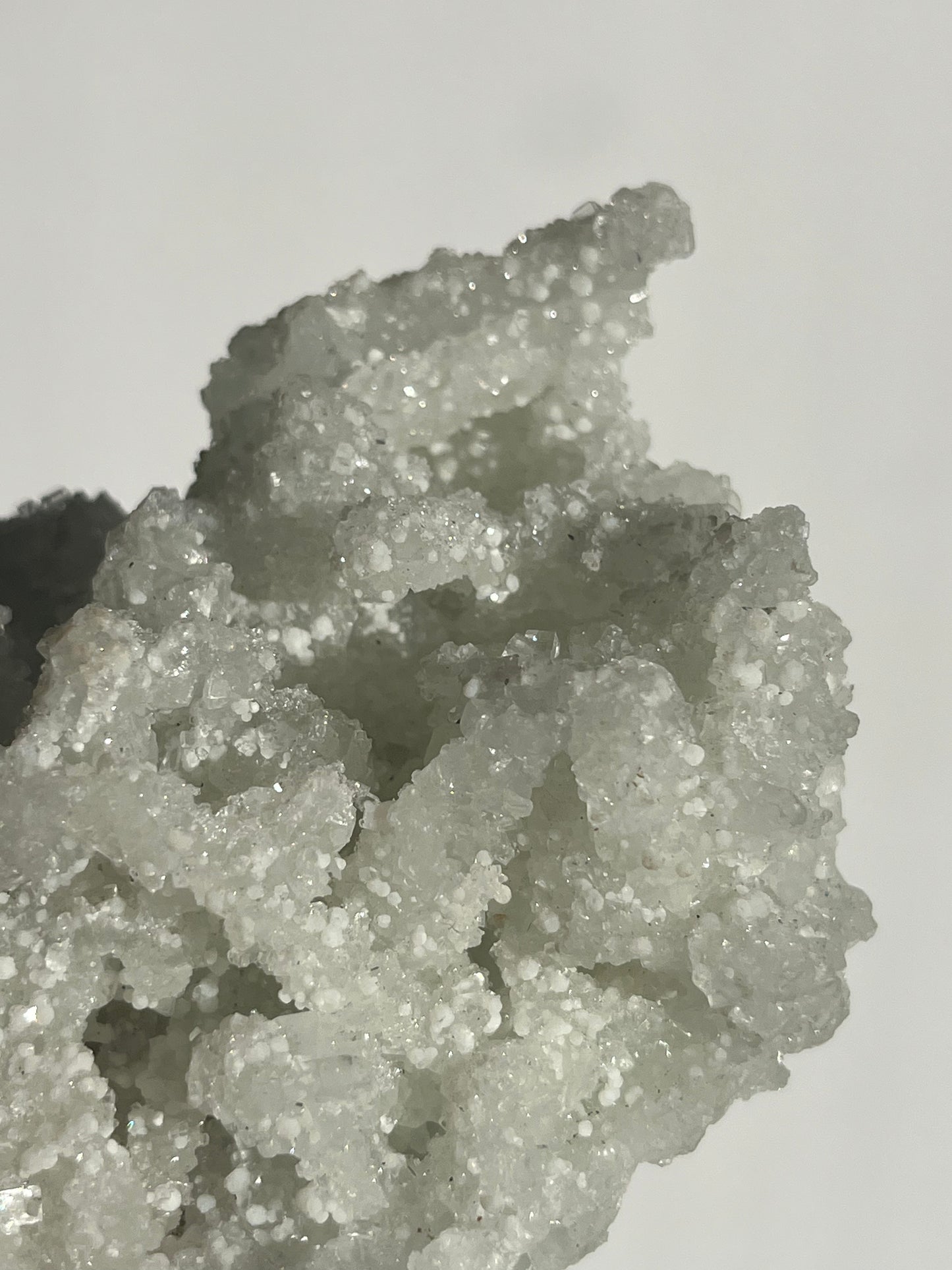 Prehnite on Laumontite with Apophyllite and Gyrolite Specimen A