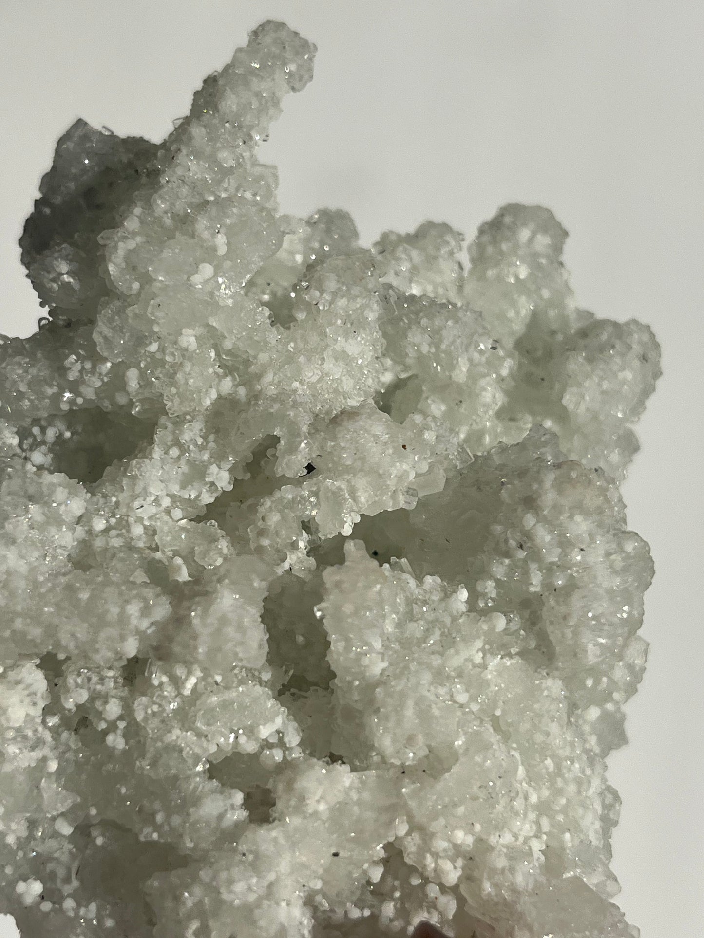 Prehnite on Laumontite with Apophyllite and Gyrolite Specimen A