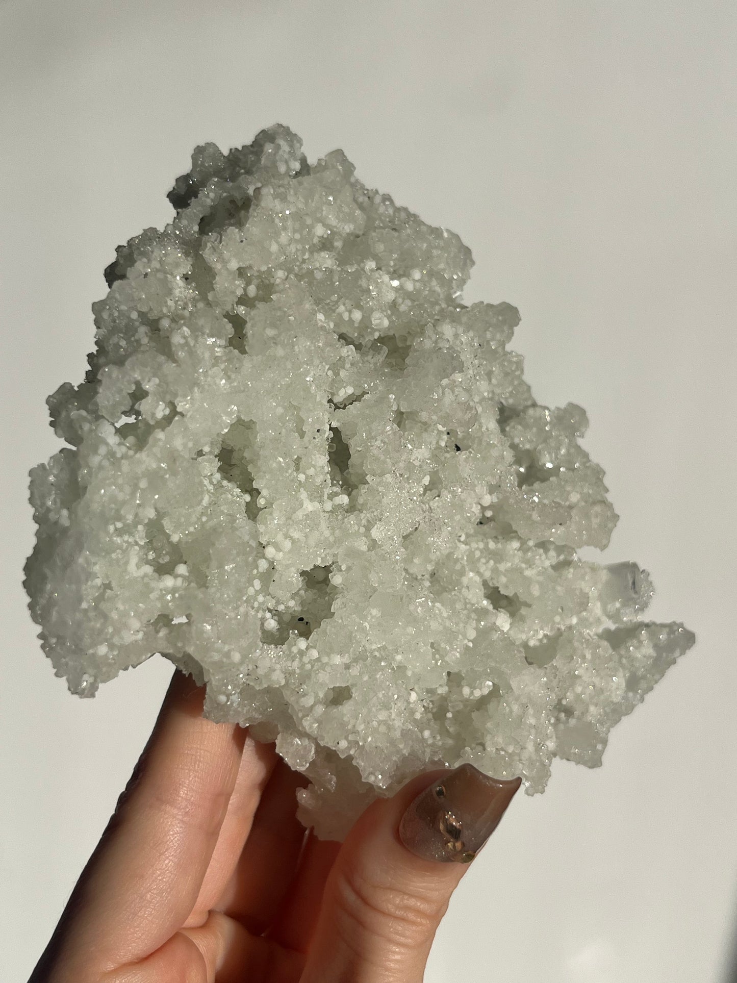 Prehnite on Laumontite with Apophyllite and Gyrolite Specimen B