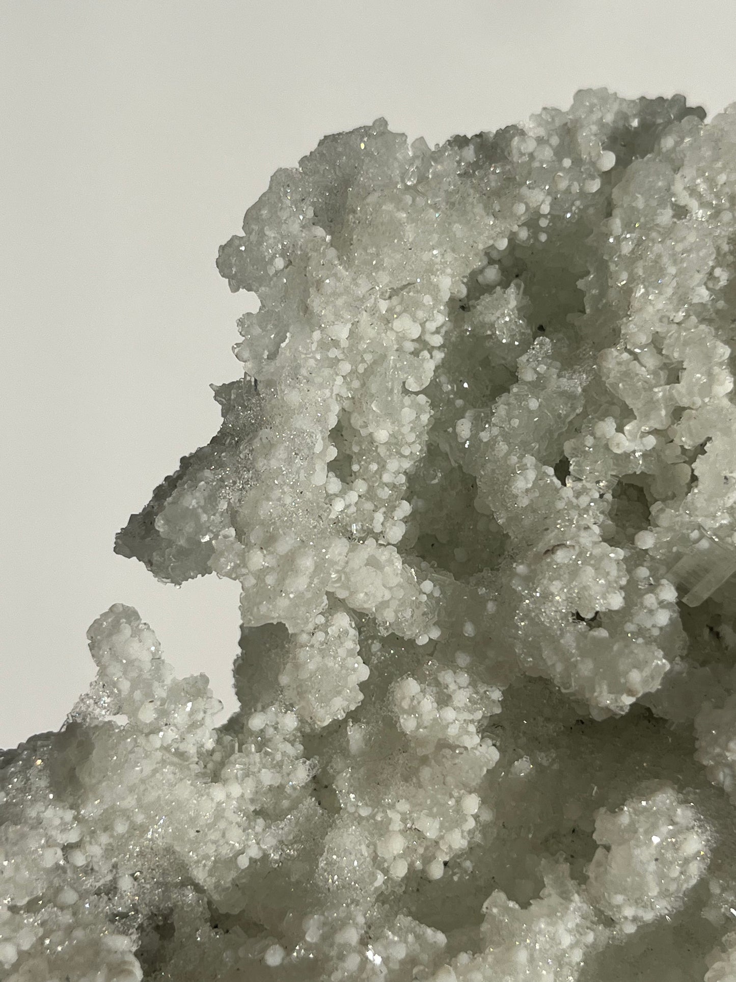 Prehnite on Laumontite with Apophyllite and Gyrolite Specimen C