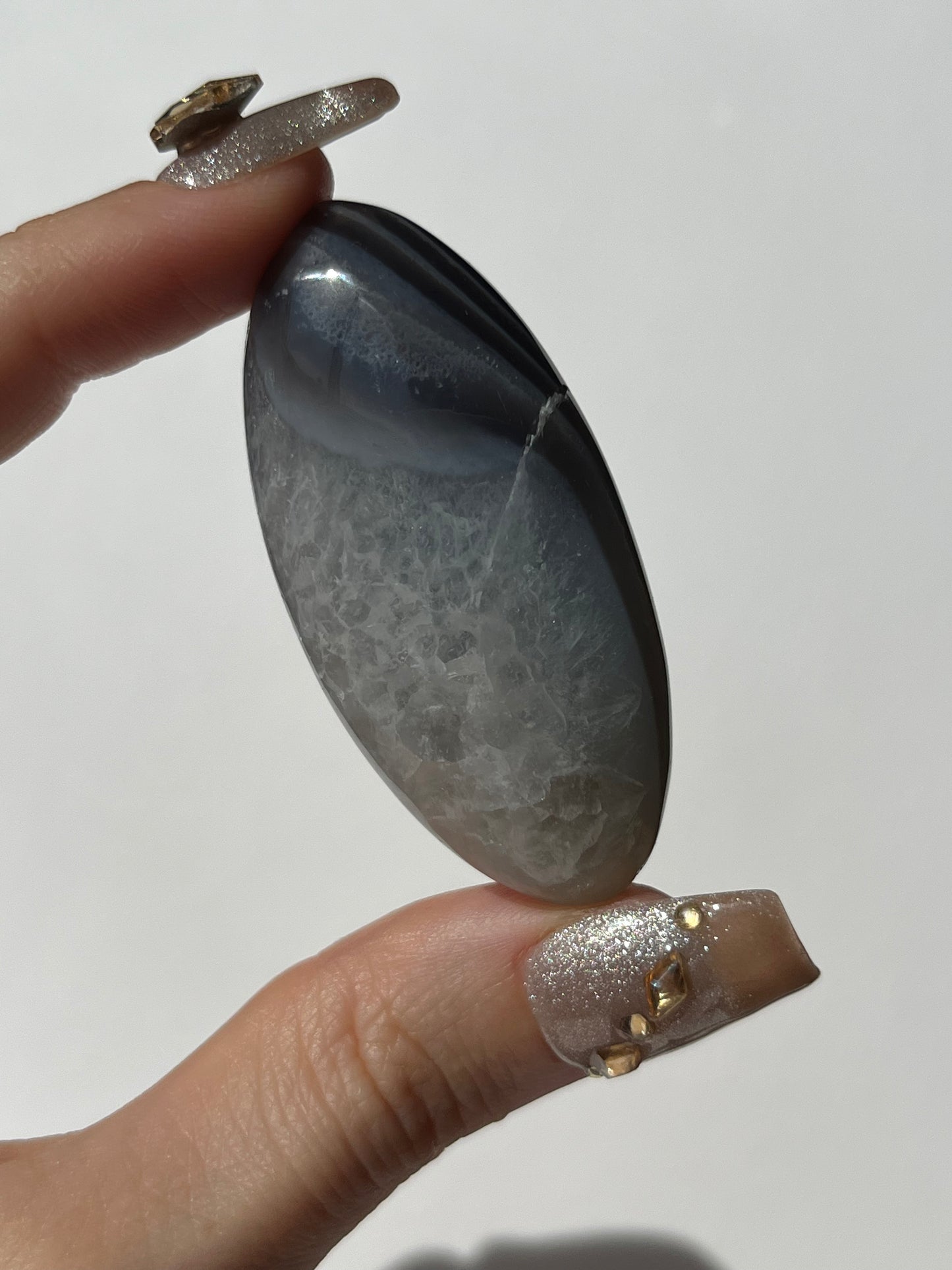 Purple Banded Agate Shiva