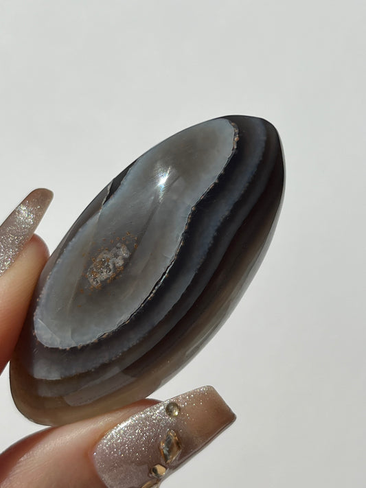 Purple Banded Agate Shiva