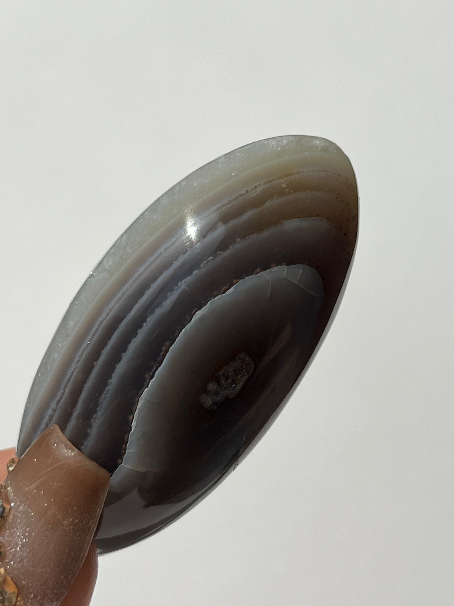 Purple Banded Agate Shiva