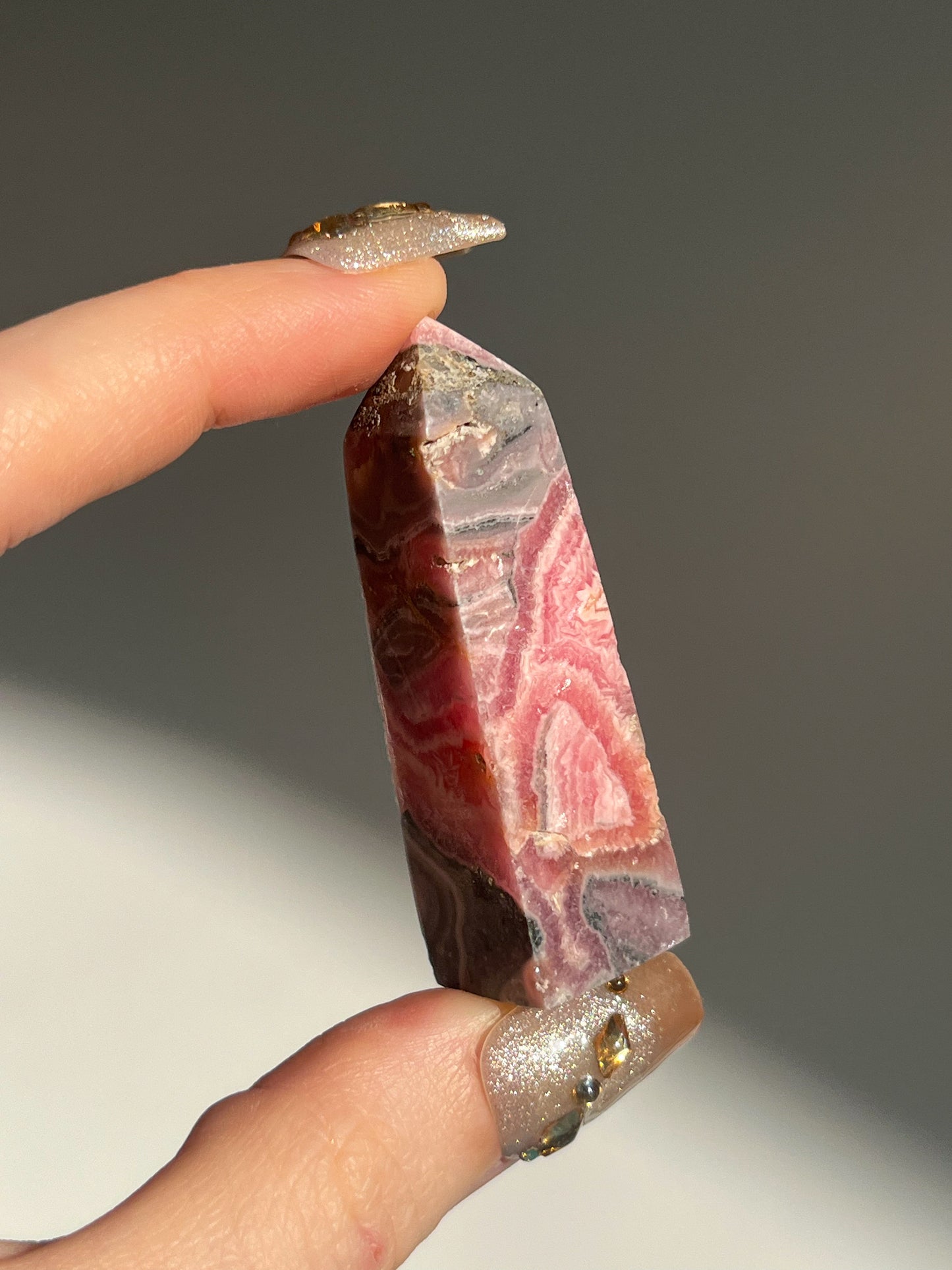 Rhodochrosite Tower #4