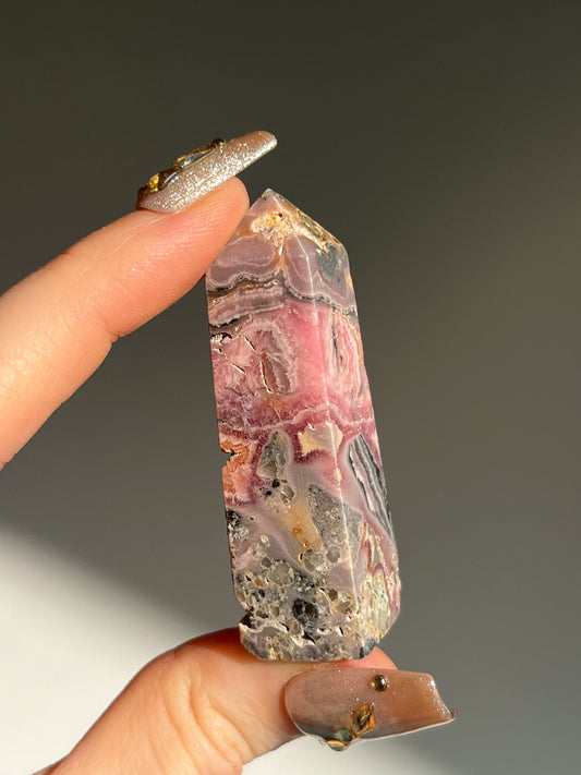 Rhodochrosite Tower #2