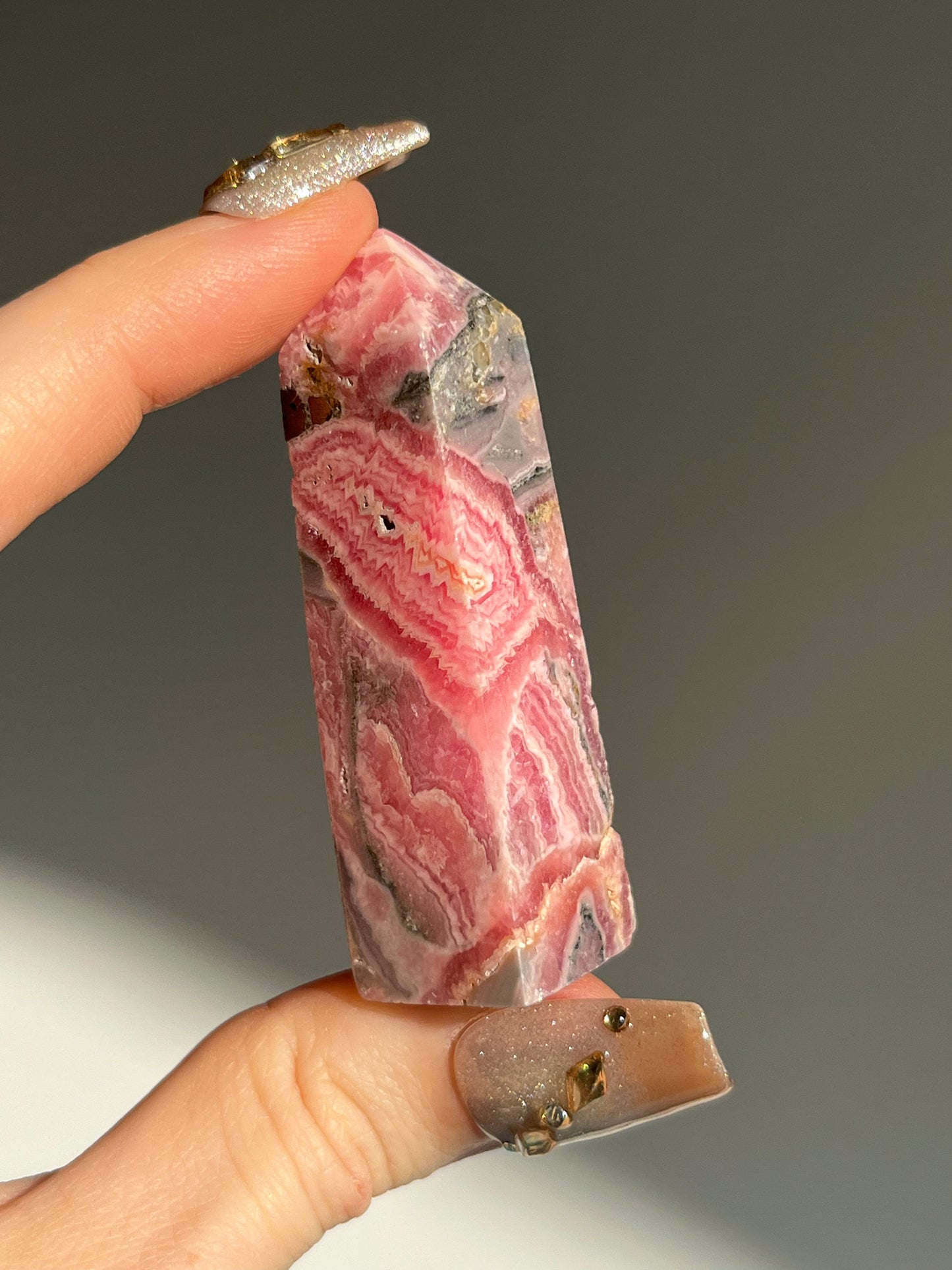 Rhodochrosite Tower #1