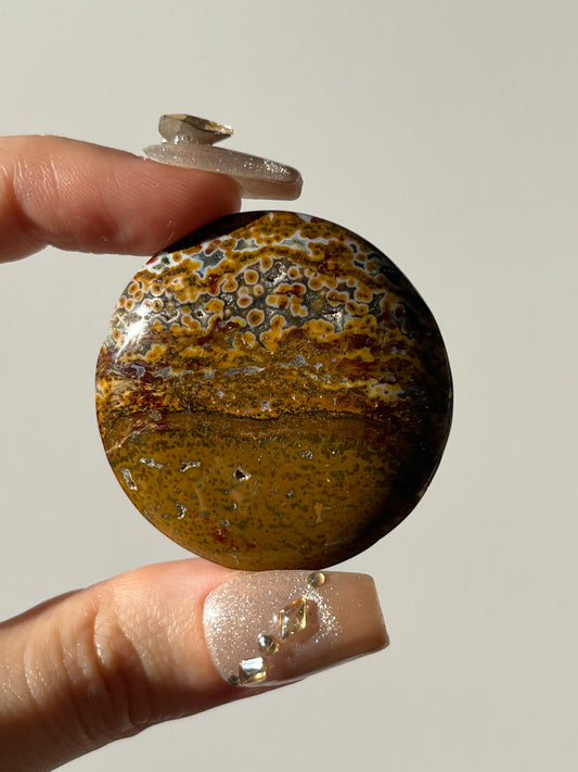 River Jasper Medallion (Intuitively Chosen)