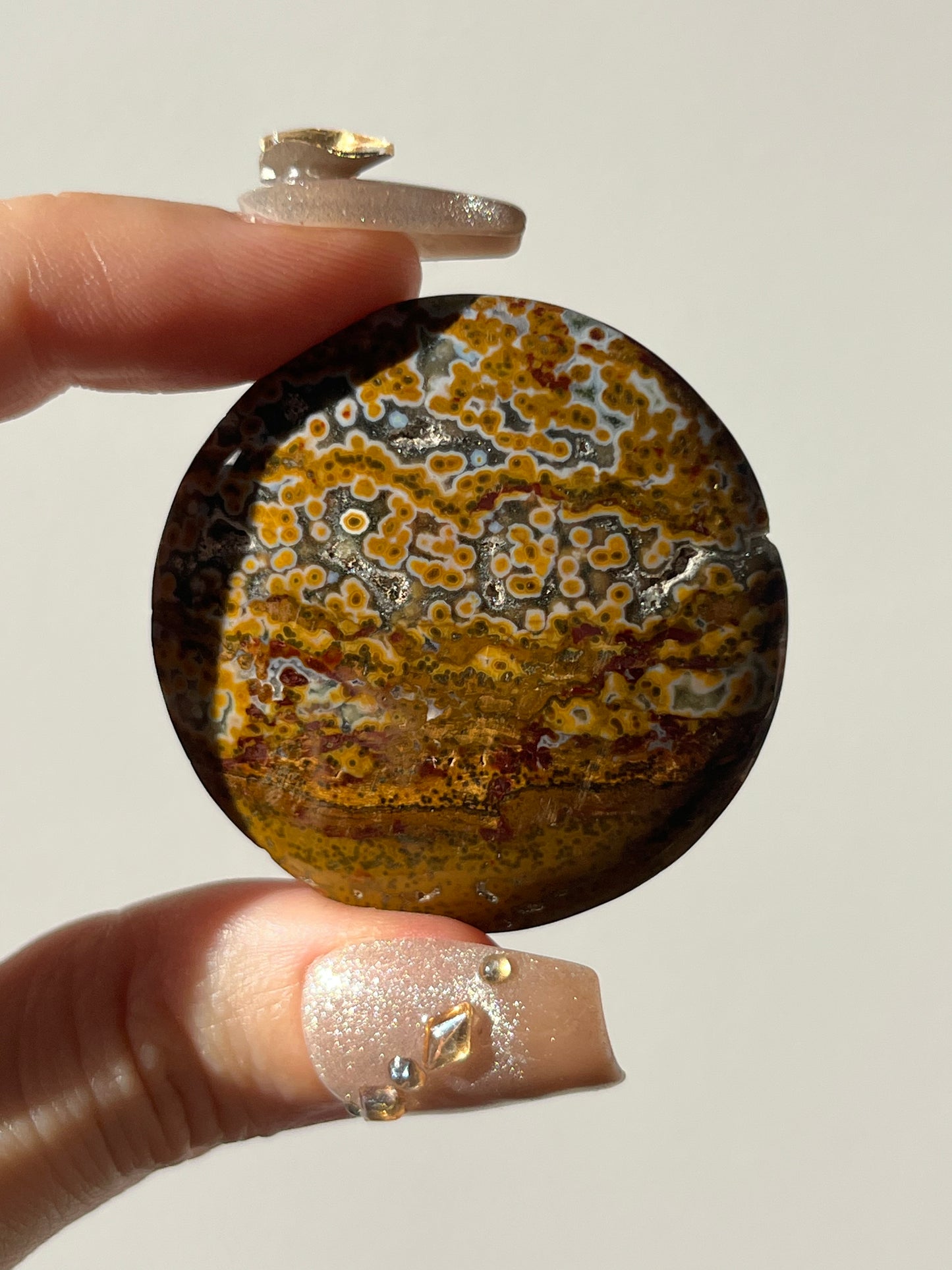 River Jasper Medallion (Intuitively Chosen)