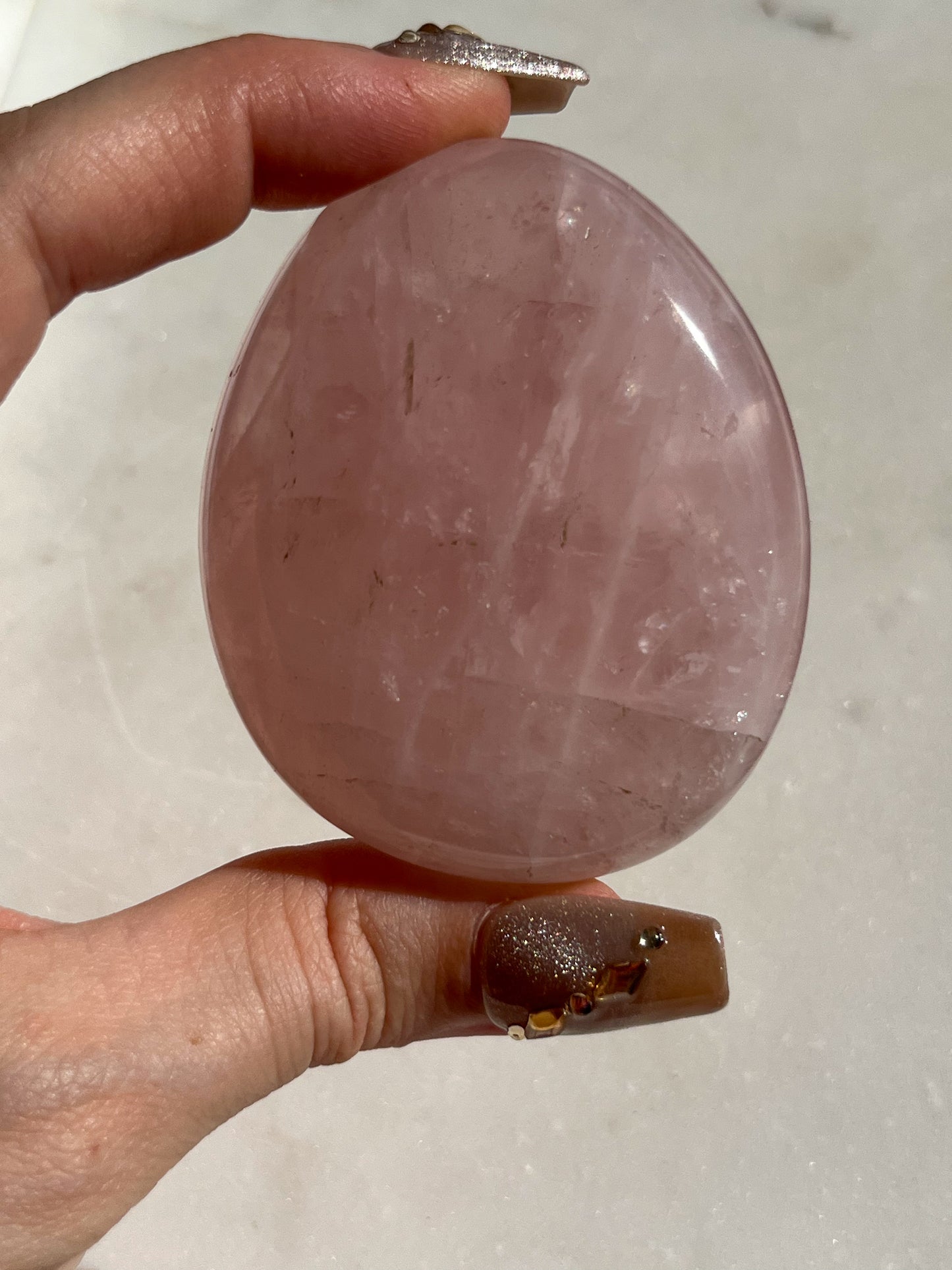 Rose Quartz Palmstone