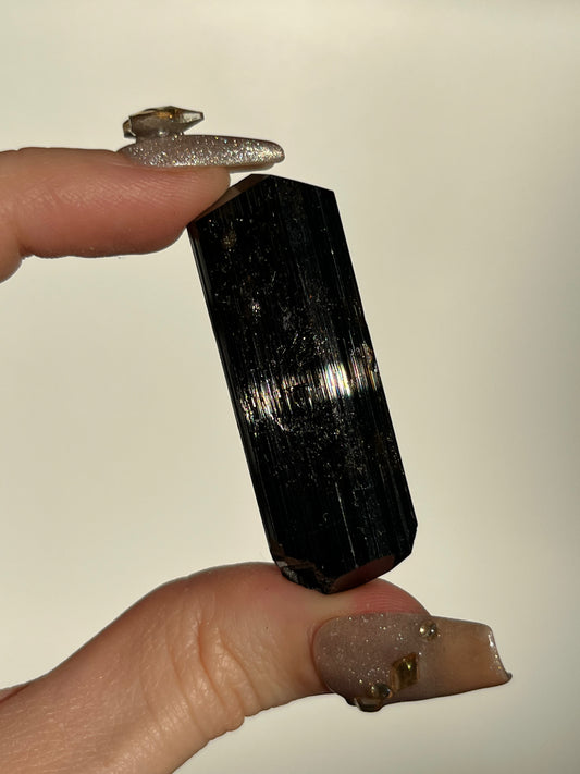 Dravite and Black Schorl Tourmaline Specimen F