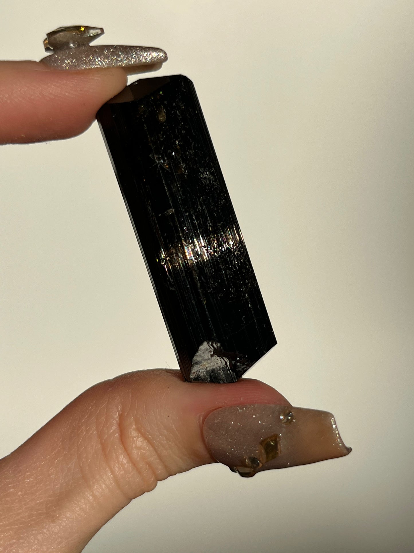 Dravite and Black Schorl Tourmaline Specimen F
