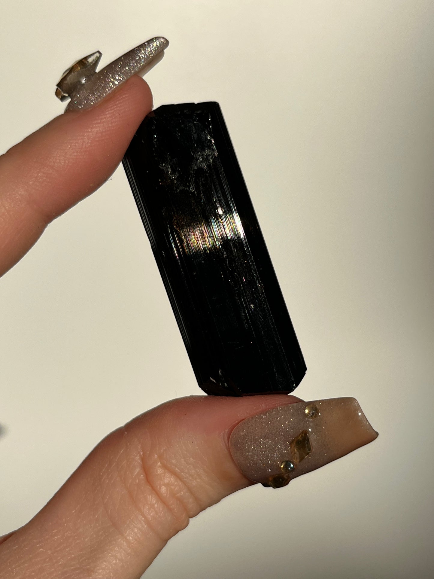 Dravite and Black Schorl Tourmaline Specimen F