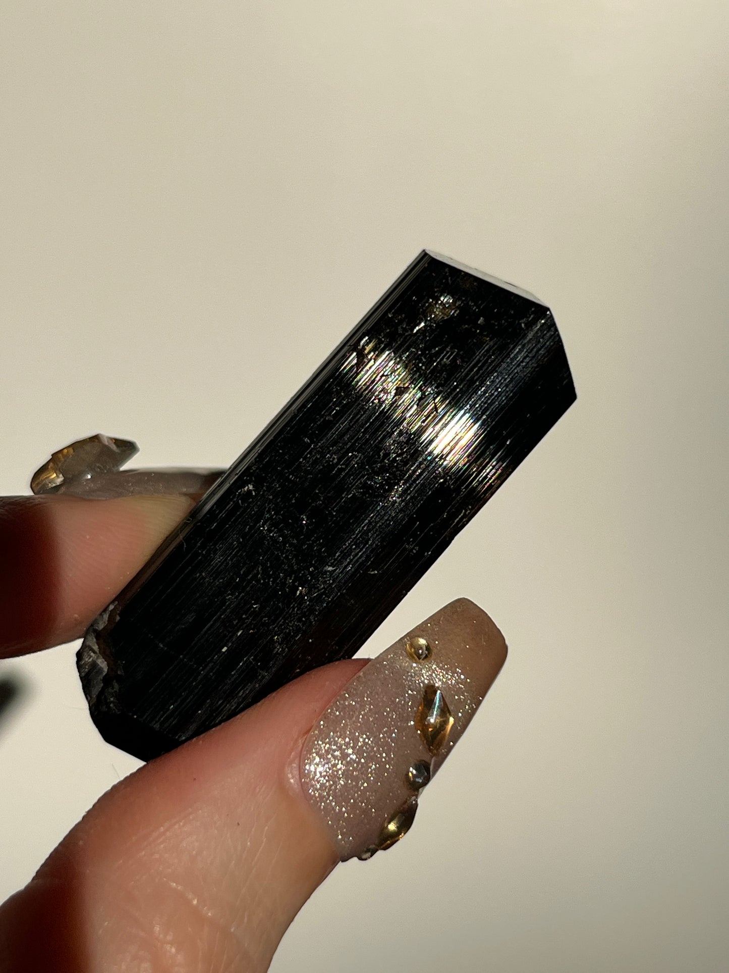 Dravite and Black Schorl Tourmaline Specimen F