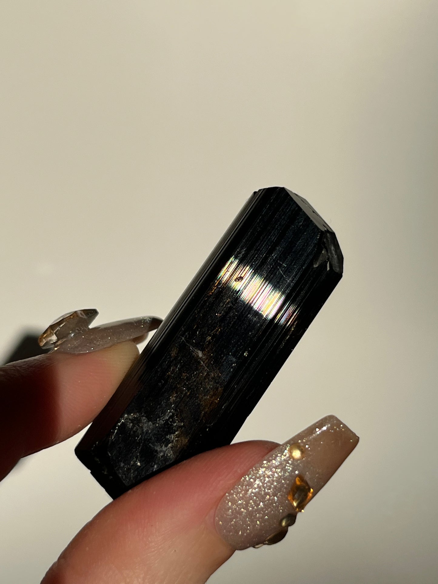 Dravite and Black Schorl Tourmaline Specimen F