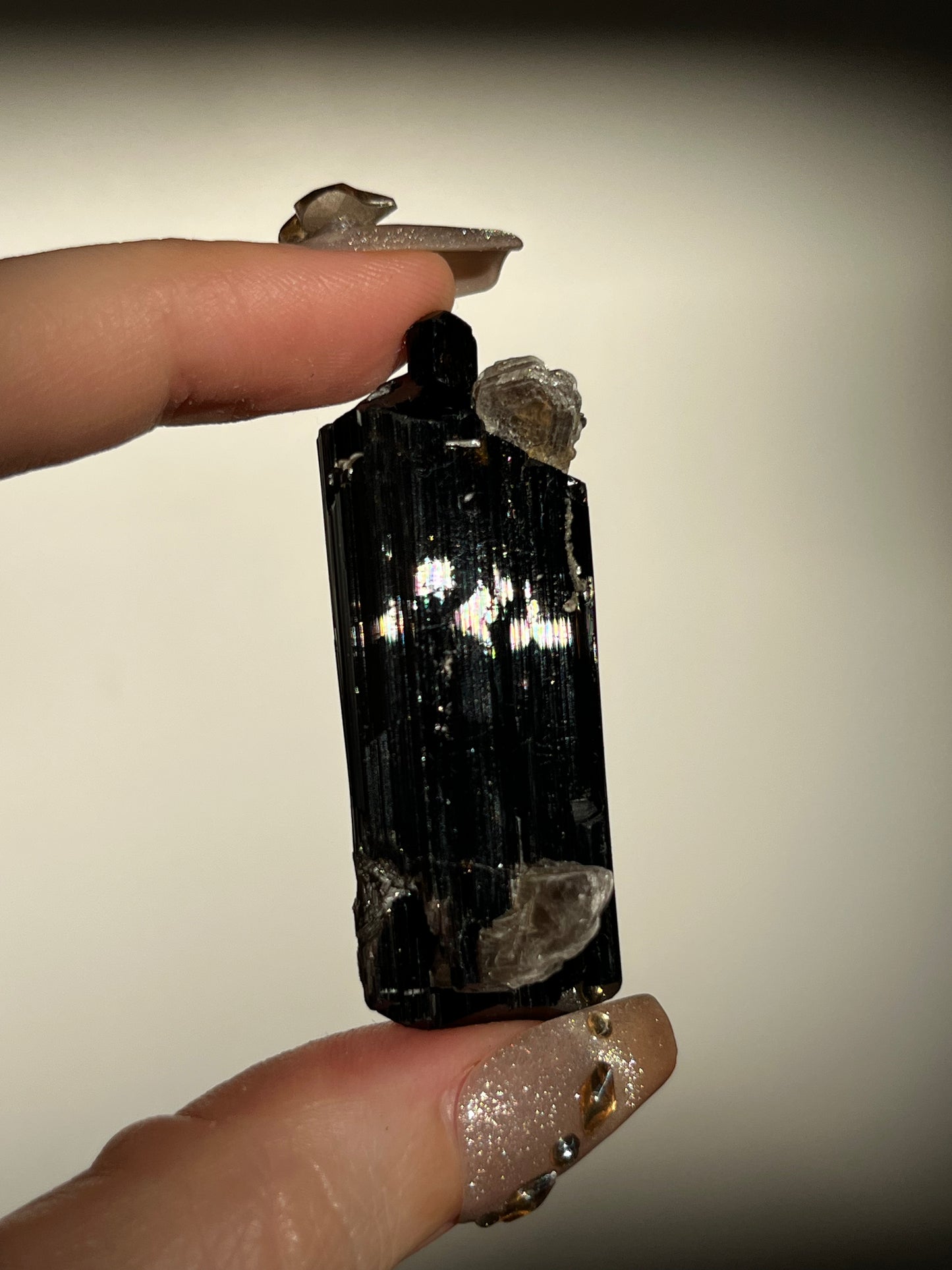 Dravite and Black Schorl Tourmaline Specimen J
