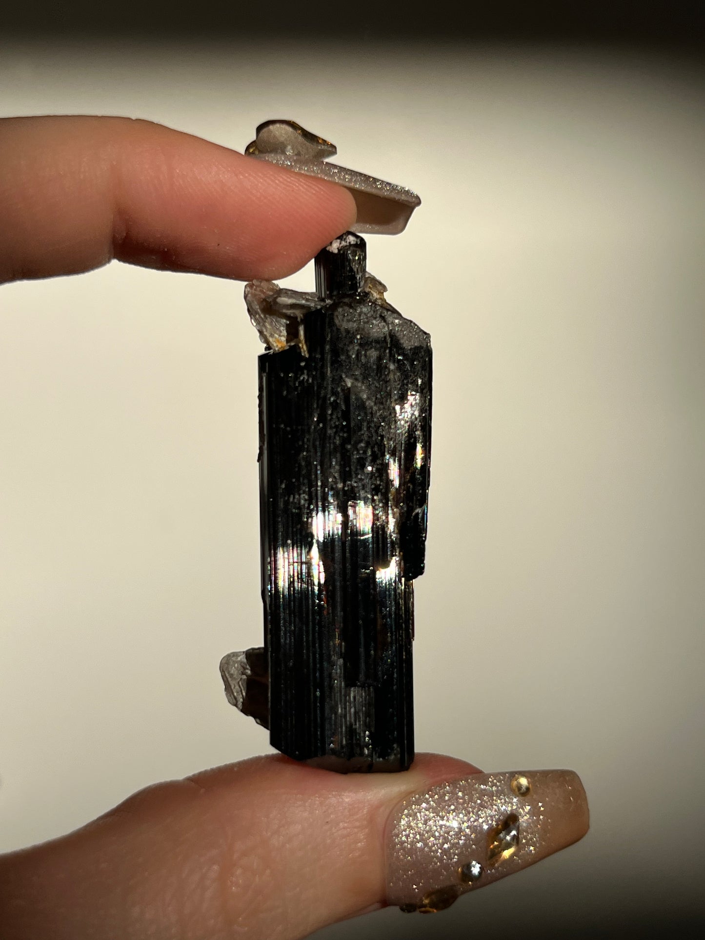 Dravite and Black Schorl Tourmaline Specimen J