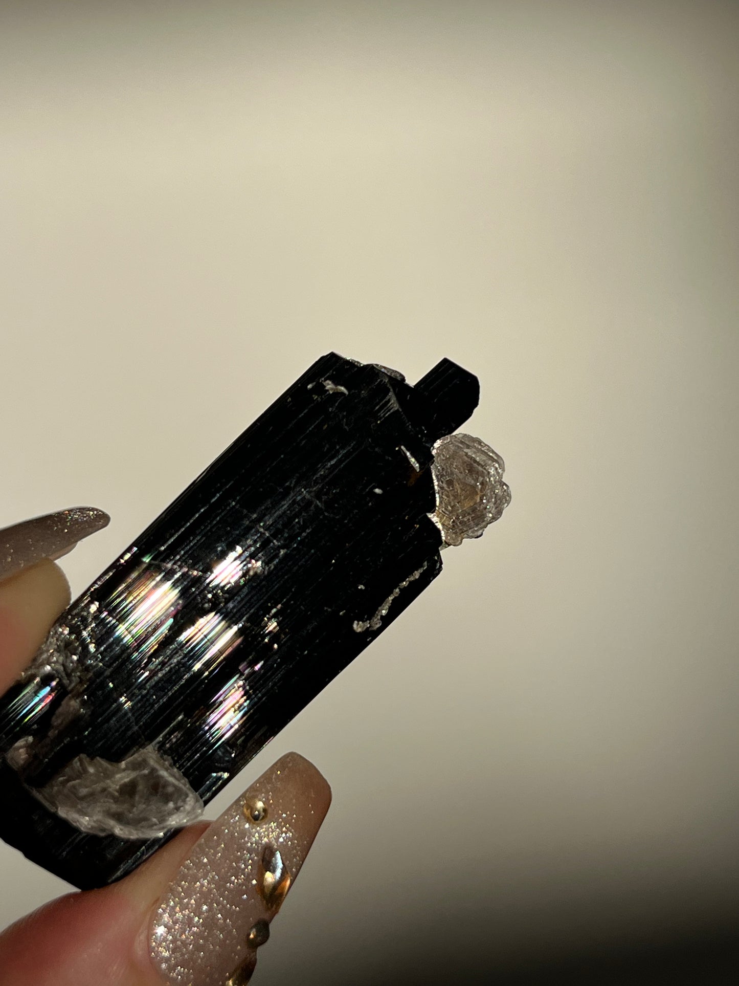 Dravite and Black Schorl Tourmaline Specimen J