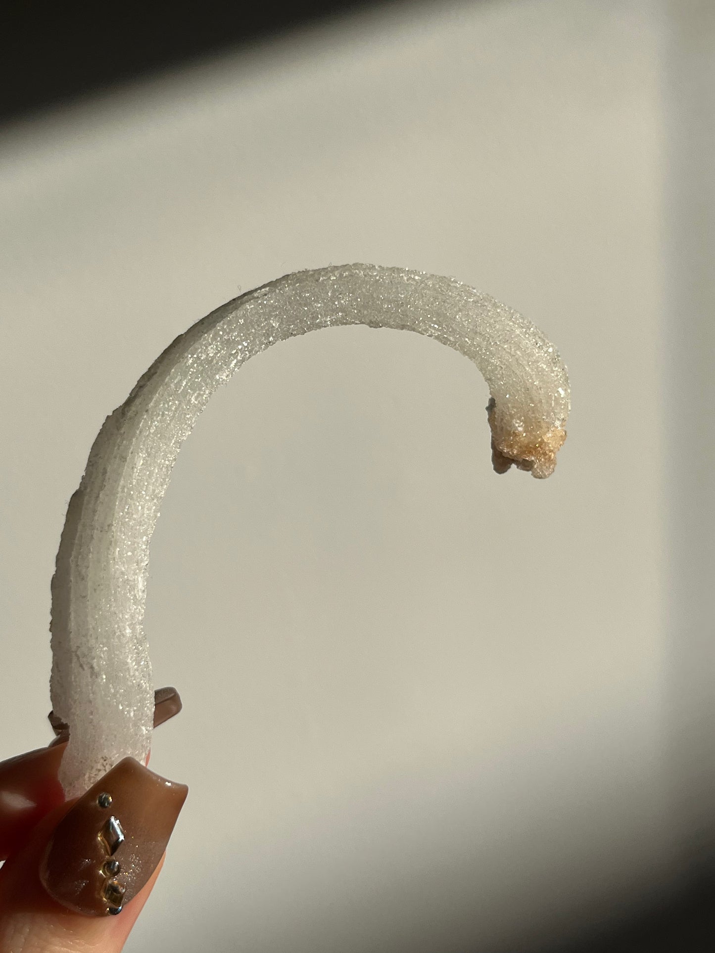 Selenite Horn Specimen D