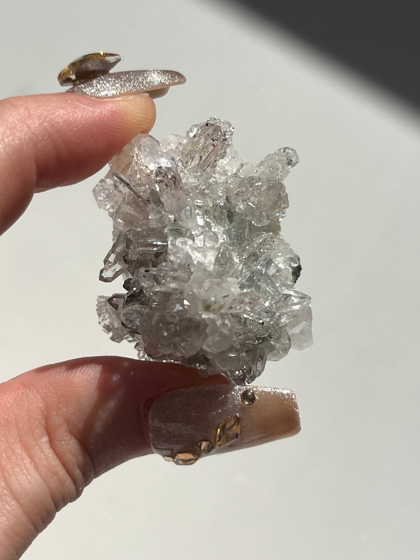 Streep Mine Quartz with Calcite Cluster (You Choose)