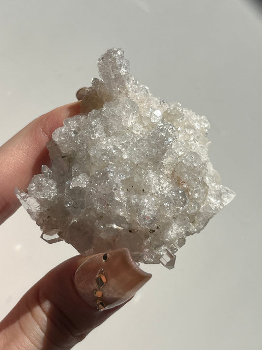 Streep Mine Quartz with Analcime Cluster