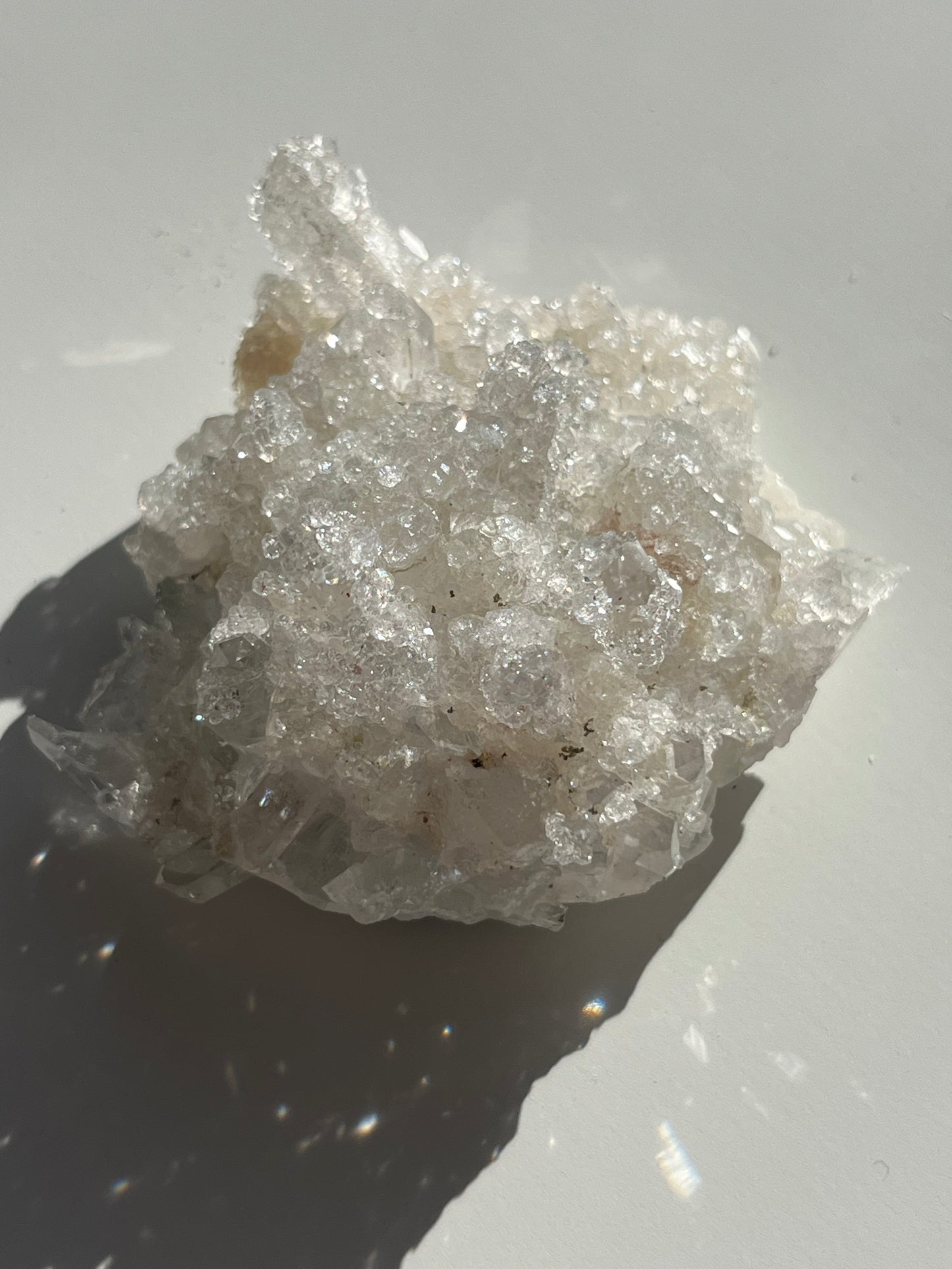 Streep Mine Quartz with Analcime Cluster