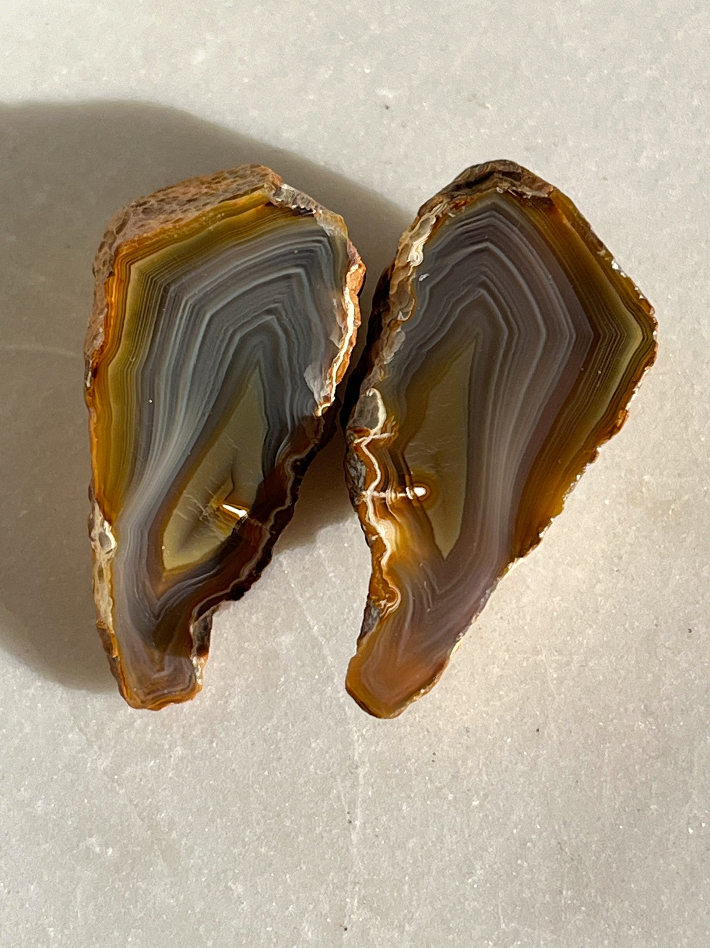Sumatran River Agate Pair w/ Parallax #F (Collector’s Choice)
