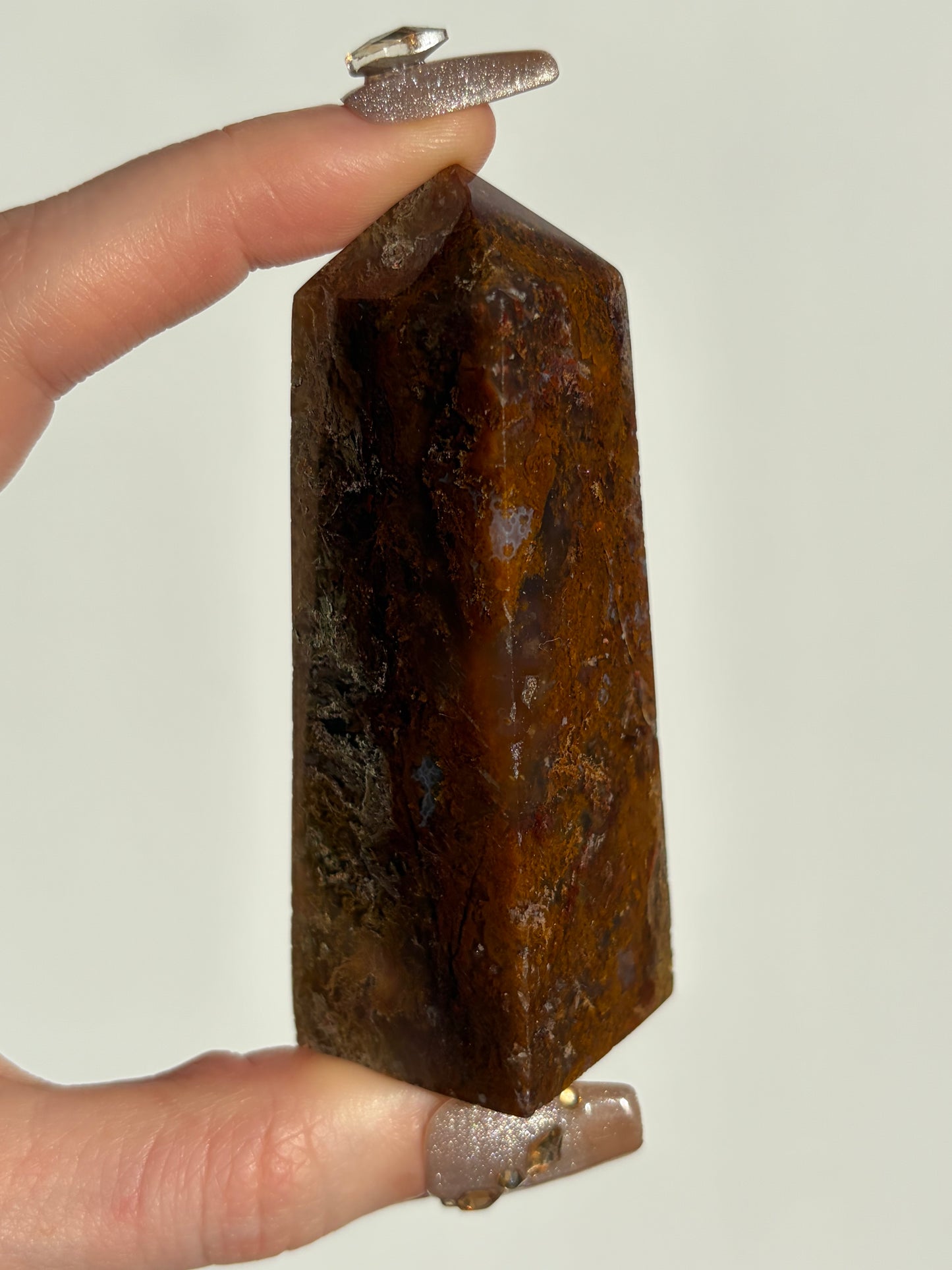 Tembaga Moss in Chalcedony Tower A