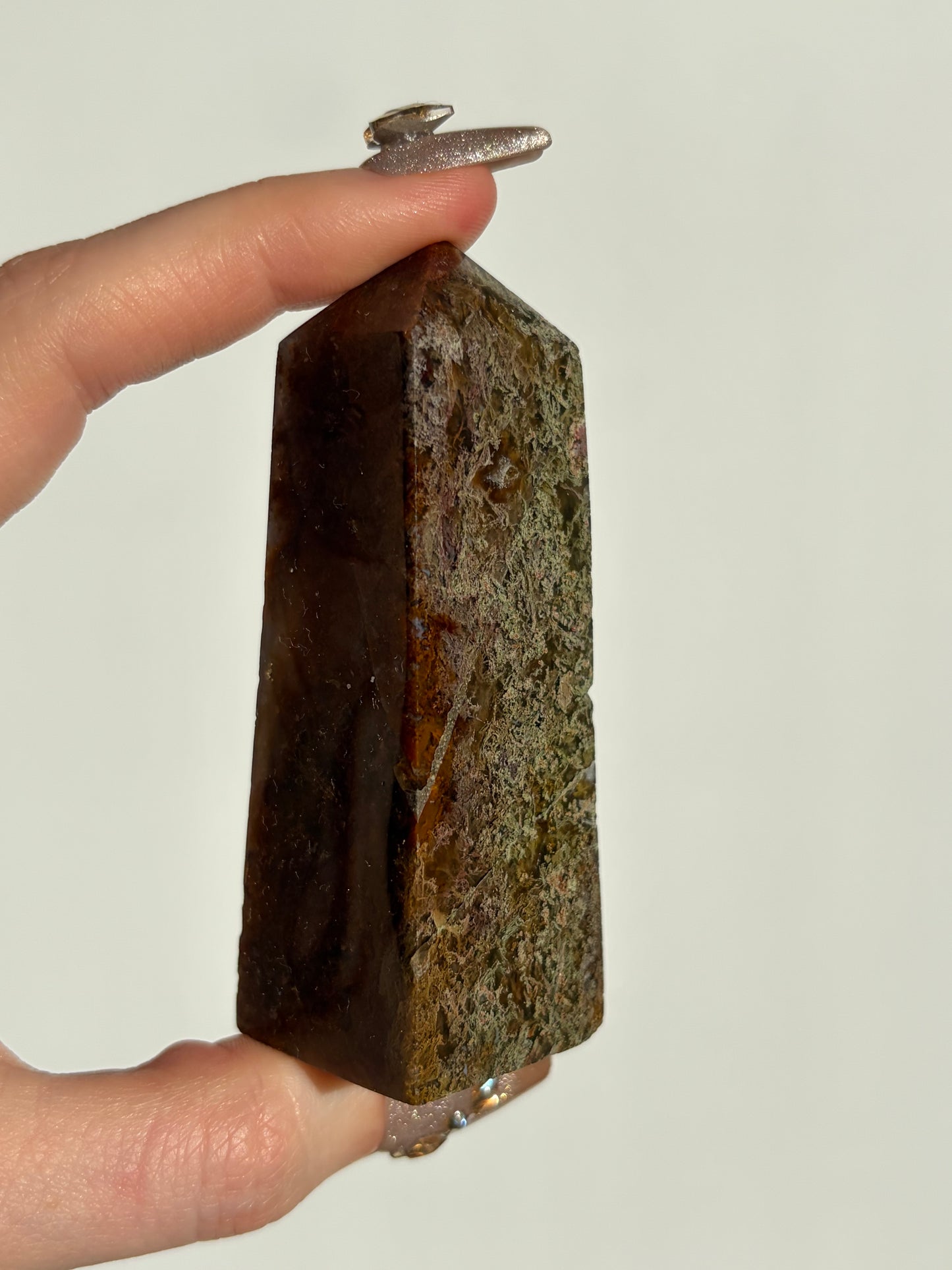 Tembaga Moss in Chalcedony Tower A