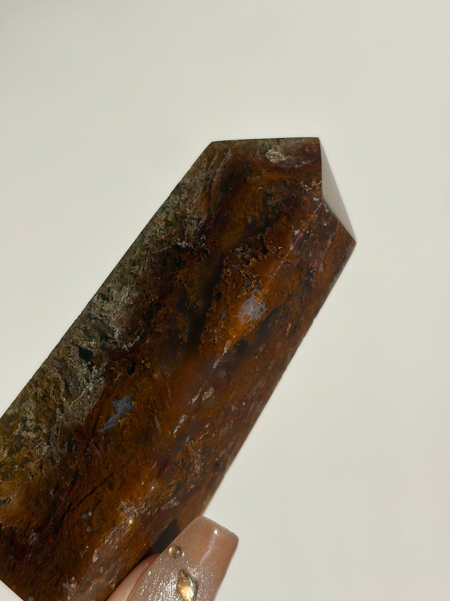 Tembaga Moss in Chalcedony Tower A