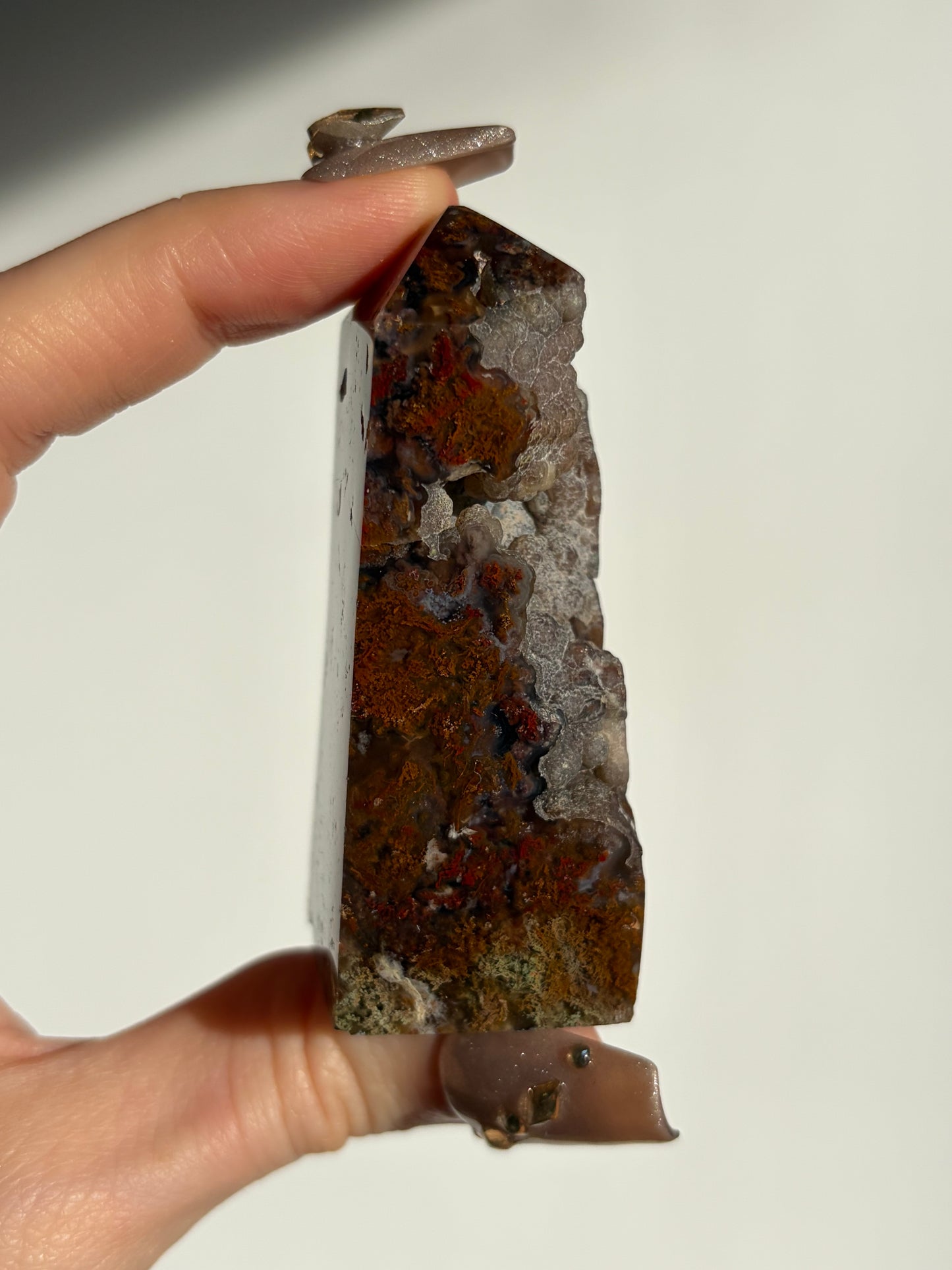 Tembaga Moss in Chalcedony Tower E