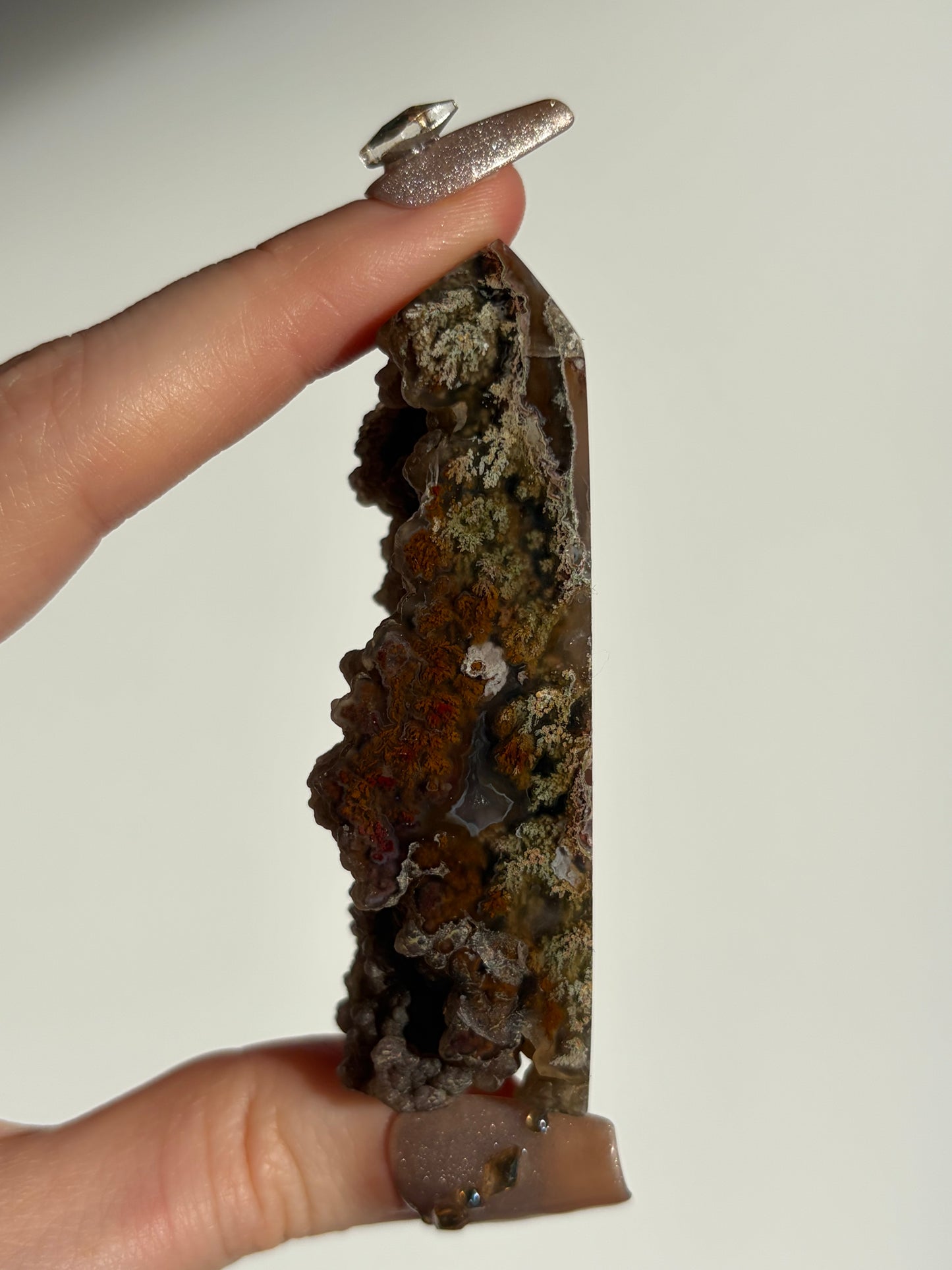Tembaga Moss in Chalcedony Tower D