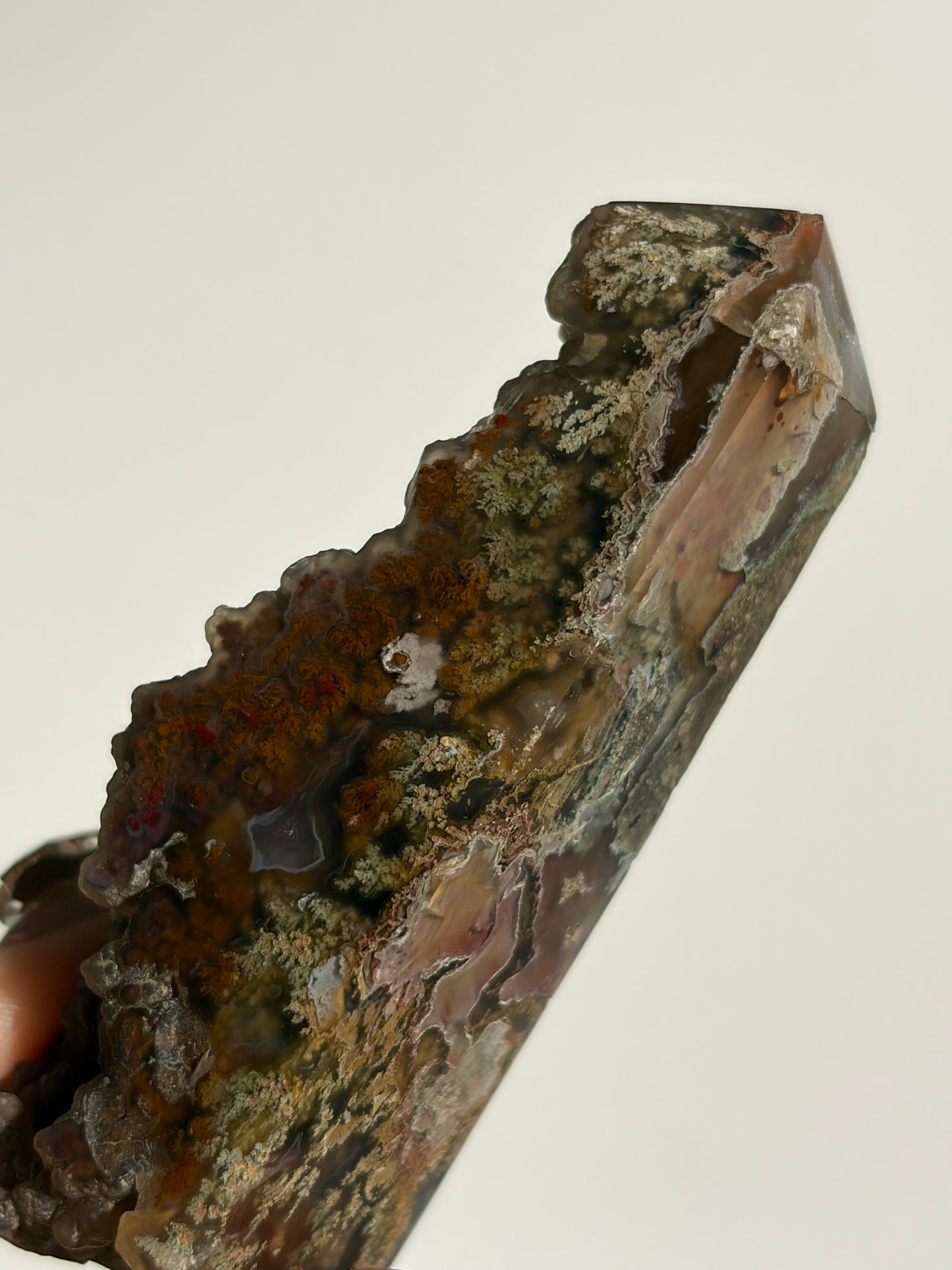 Tembaga Moss in Chalcedony Tower D