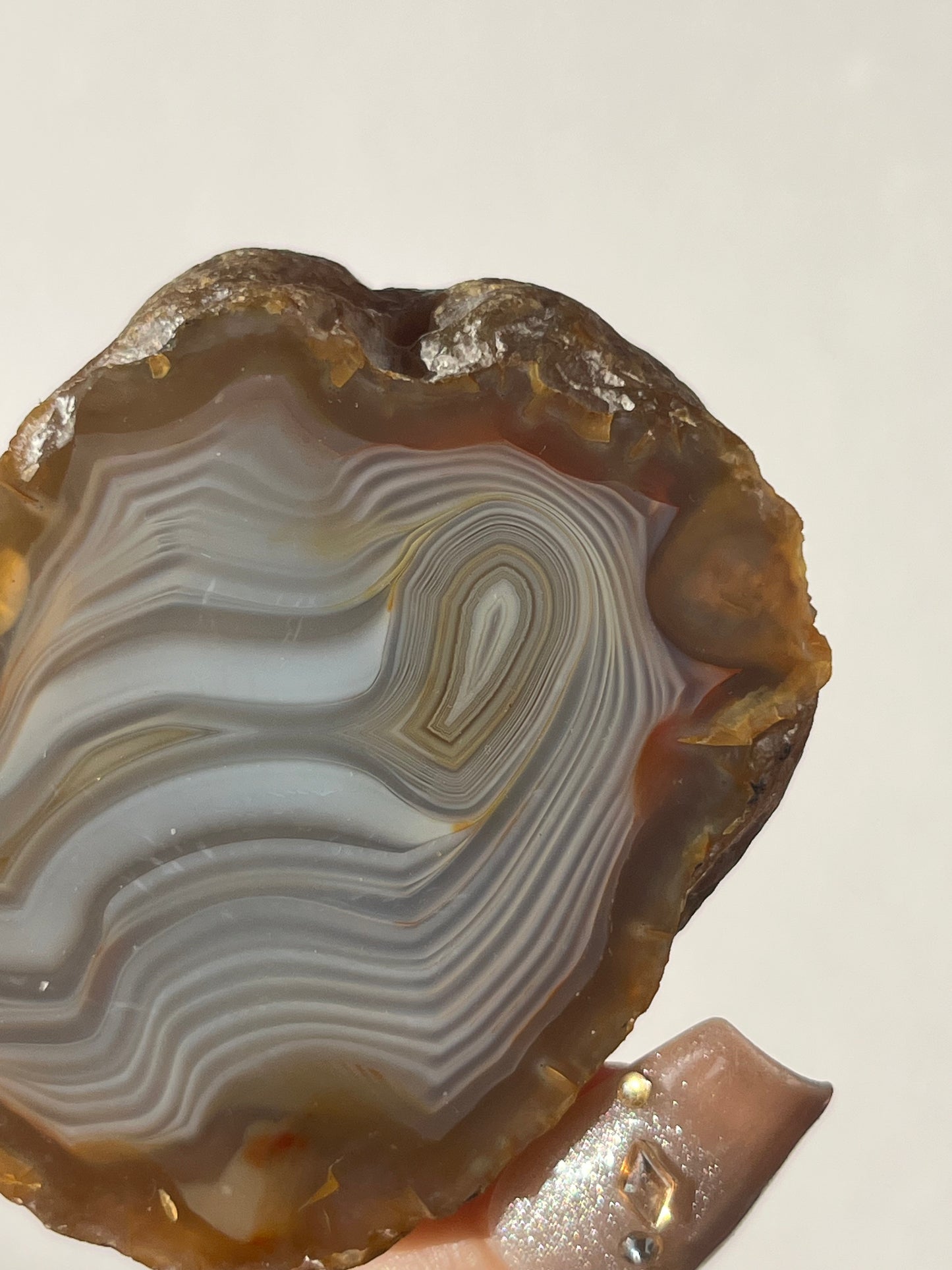 "Silhouette" West Indonesian River Agate with Parallax Effect Pair A (Collector's Choice)