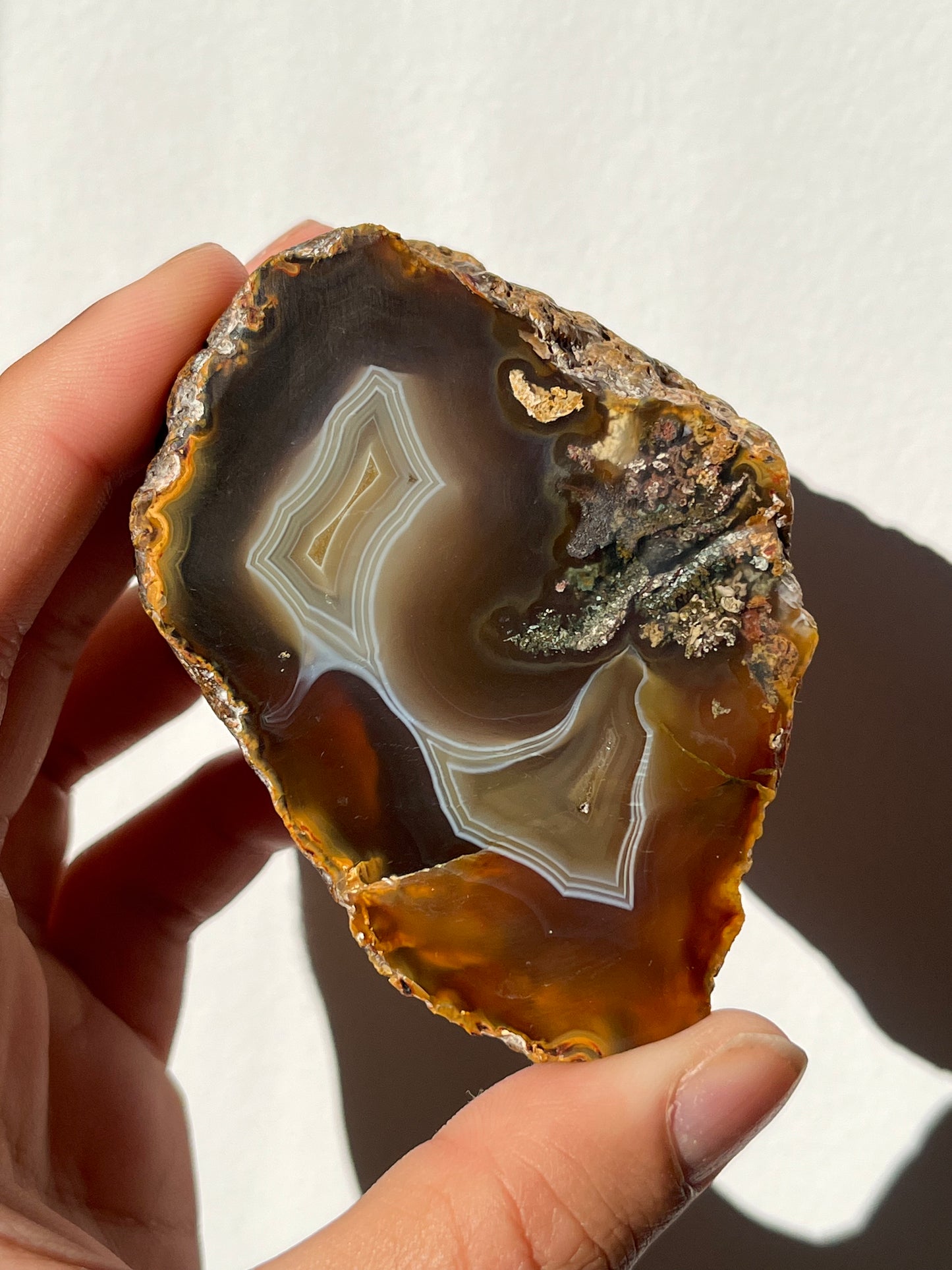 'Mossy Sepulchre' West Indonesian River Agate Pair P