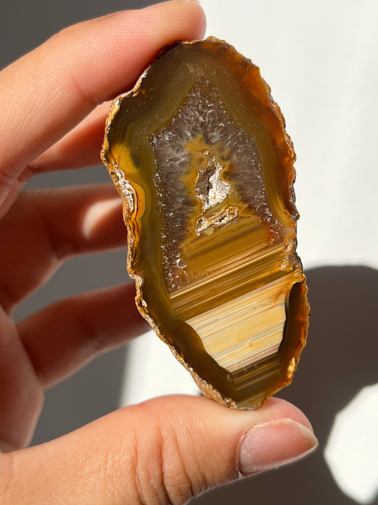 'Sacred Core' West Indonesian River Agate Pair T