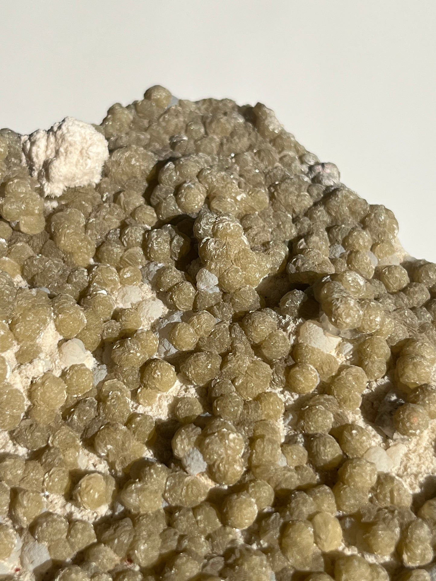 Yellow Gyrolite with Prehnite and Mordenite Specimen B